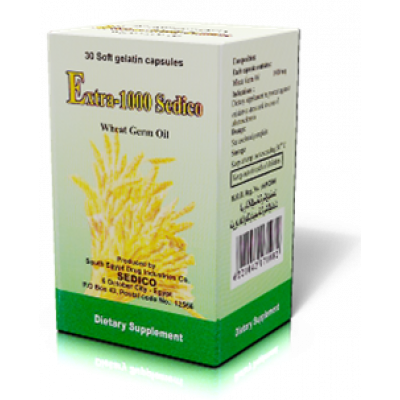EXTRA 1000 MG SEDICO ( PURE WHEAT GERM OIL ) 30 SOFT GELATIN CAPSULES